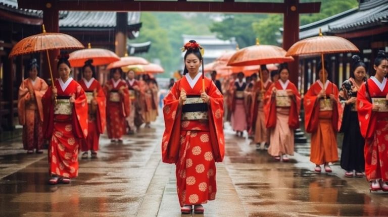 神社の祭りと祝祭：伝統的な日本の祭りの魅力